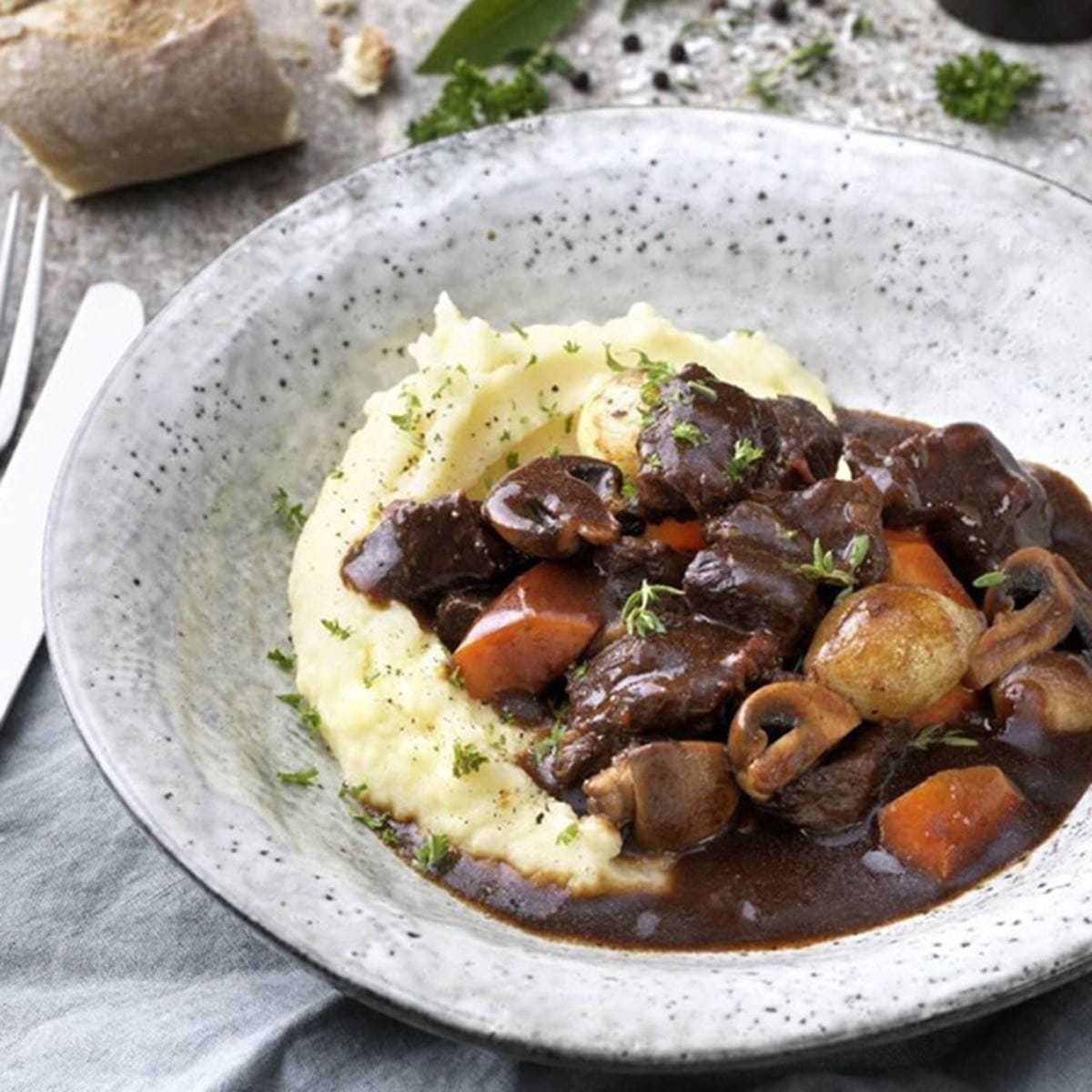 recipe image Boeuf bourgignon